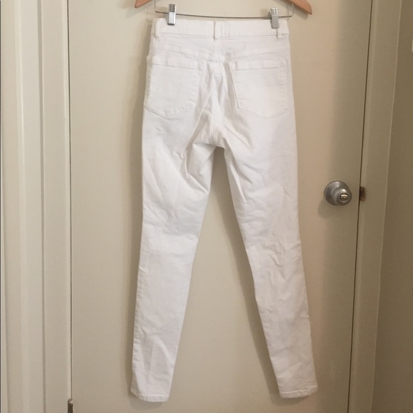 White ripped skinny jeans - Picture 2 of 2